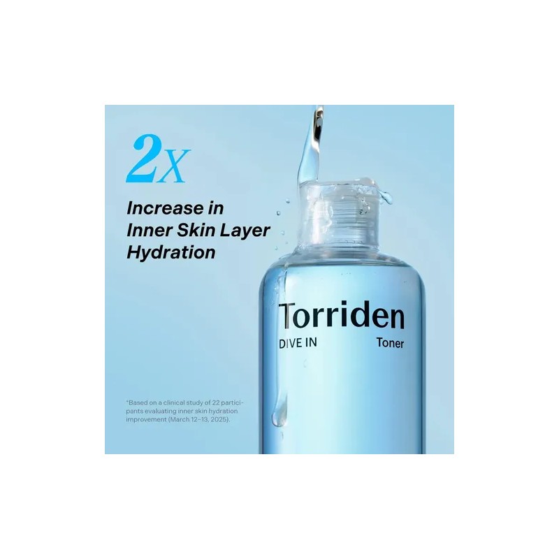 Tónico Torriden Dive In, 300 Ml (10.14 Onzas Líquidas) (oz)