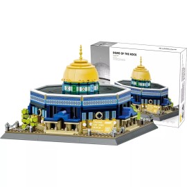 Dome of The Rock Building Blocks Set 900+ Pcs Islamic - Aqsa Muslim Eid Gifts