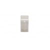 Talon OPS15 Snap-in Open Plastic Pipe Clip, White, 15 mm,
