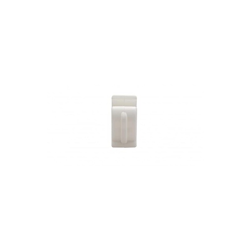 Talon OPS15 Snap-in Open Plastic Pipe Clip, White, 15 mm,