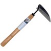 HACHIEMON Japanese Weeding Hand Hoe Gardening Weed Remover Tool Left-Handed
