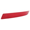 1 Pair Rear Bumper Reflector 63147318556 Red Housing Strong Retroreflection