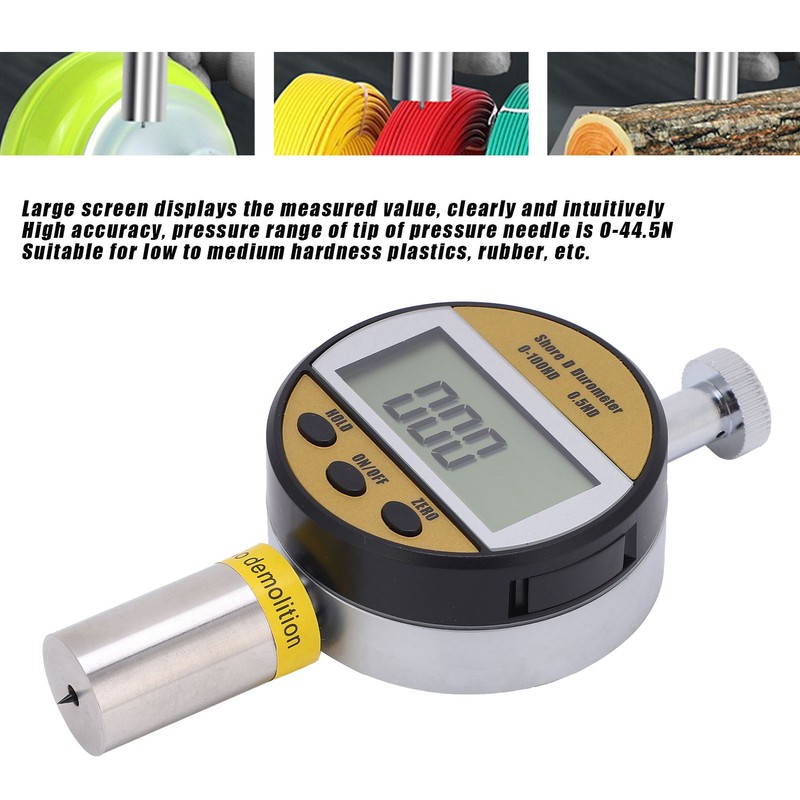 LXDD 044.5N Digital Hardness Tester Gauge Meter for Plastic Rubber