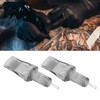 10pcs Shading Cartridge Needle Professional Stainless Steel Disposable Flat Blade