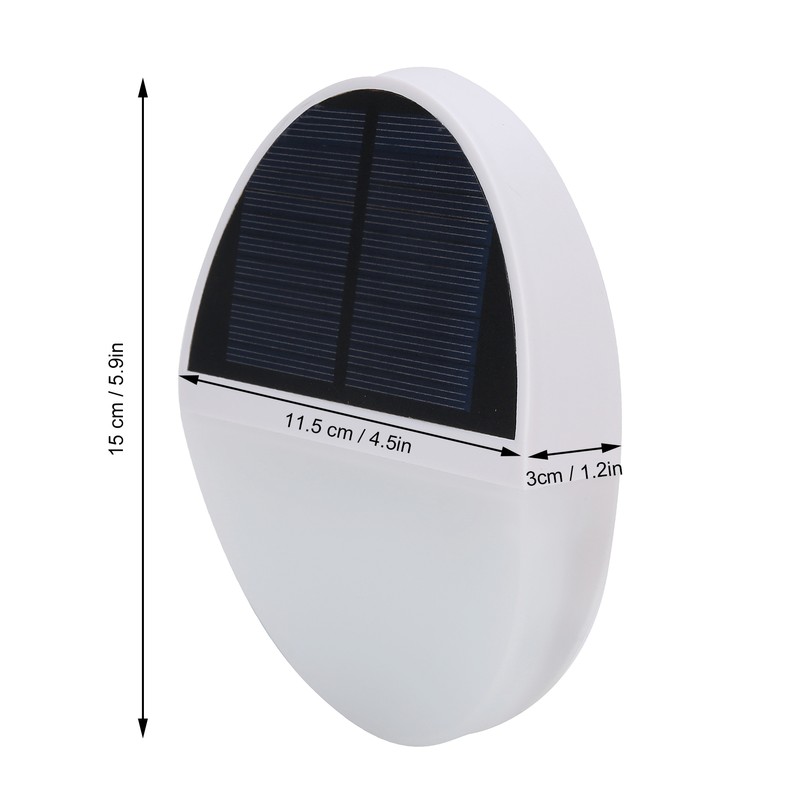 159LED Solar Wall Light IP65 Waterproof Solar Charging Induction Outdoor