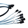Fasizi 6Pcs1M SATA 3 III SAS Kabel High Speed 6Gbps