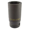 27mm Metric 3/4 Drive Double Deep Impact Socket 6 Sided