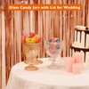 30 oz Glass Apothecary Candy Jar with Lid - Clear