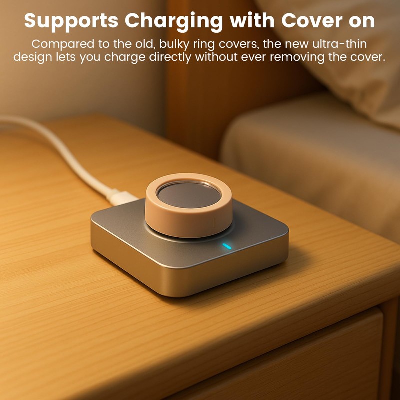 BandRain 15 Pack Ultra-Thin Ring Covers Compatible with Oura Ring