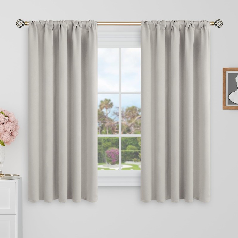 BGment Blackout Curtains 48 Inches Long for Windows - 38