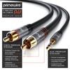 CSL - 2 m RCA Cable Stereo 3.5 mm Jack