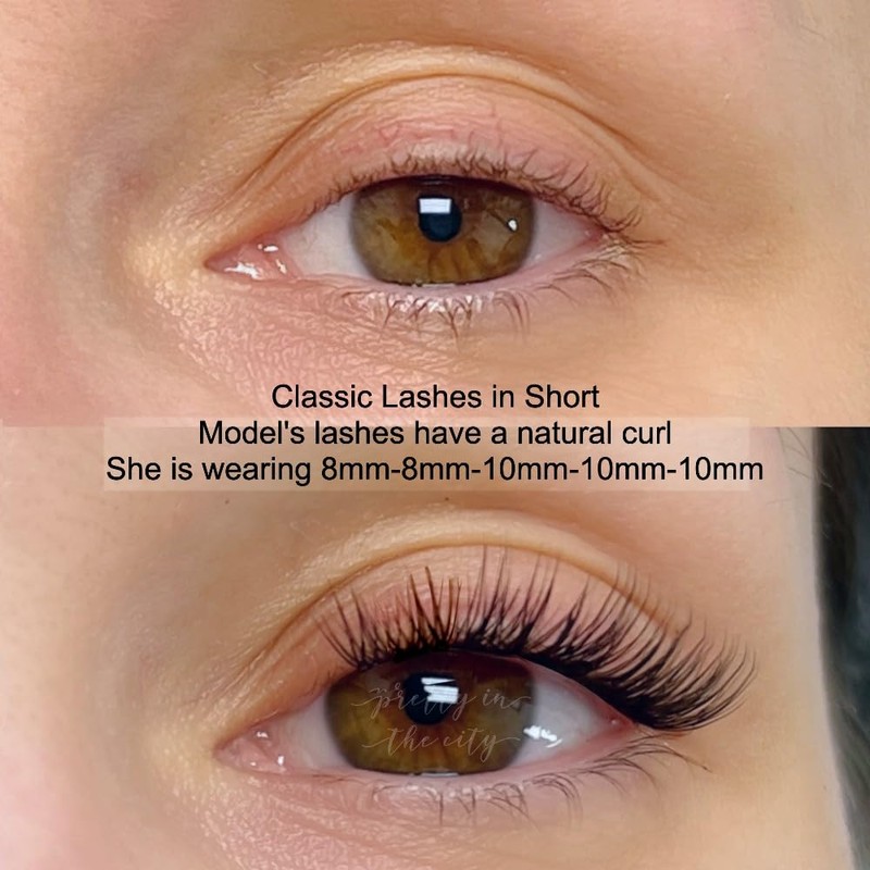 Lash Clusters Individual Sizes, Classic Style, DIY Eyelash Extensions (12mm)