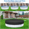 32" Foldable Dog Pool Cover, Round Swimming Pool Cover for
