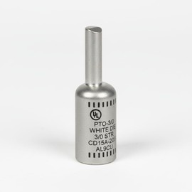 Morris 90985 Morris Products 90985 Offset Solid Pin Terminal Connector, Compression Connector Type, 2/0 To #1 Wire Range