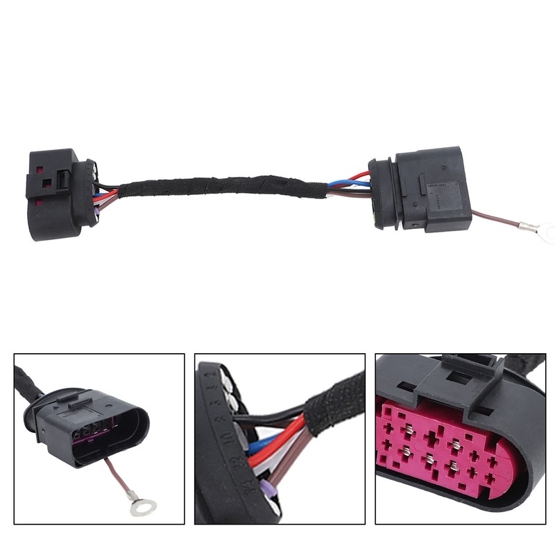 Xenon Headlight Wiring Harness Connector 1J0 973 835 10Pin to