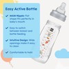 MAM Easy Active Anti-Colic Baby Bottle 11 oz, Fast Flow,