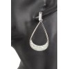 Unbranded New Women Earrings Set Silver Metal Water Drop Classic