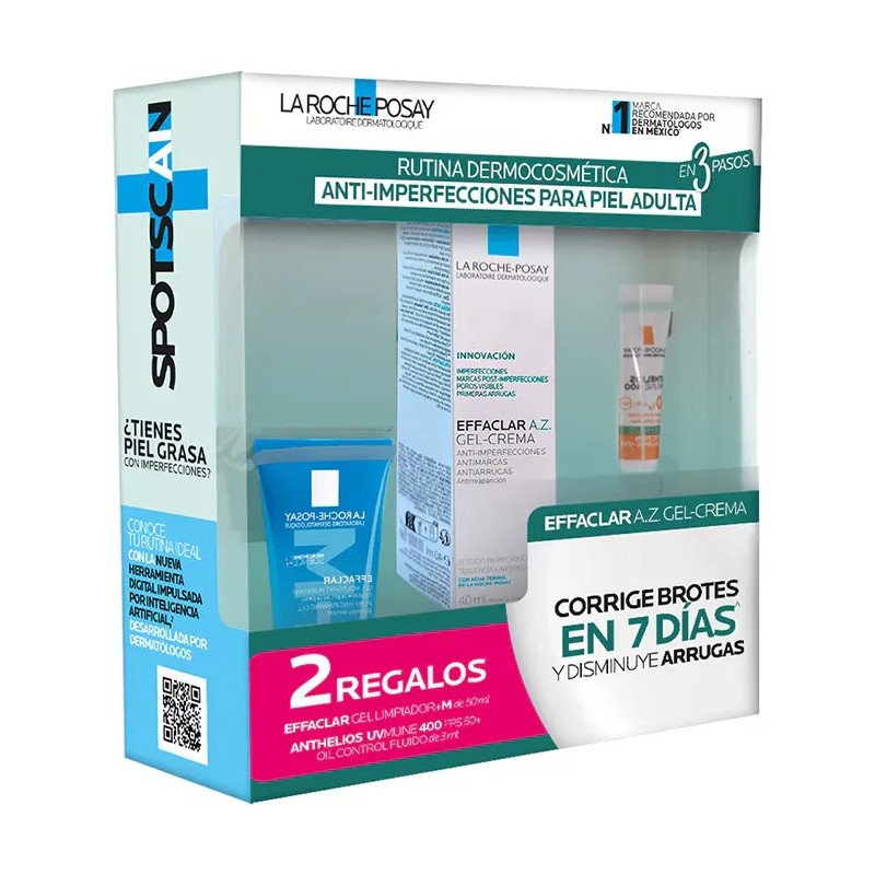 La Roche Posay Effaclar Az Gel Crema Anti Imperfecciones Acneica