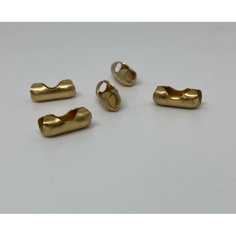 Blindspares Pack of 5 Brass Blind Beaded Chain Connector/Joiner, fits