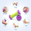 Beenax Foot Massage Roller and Hard Spiky Ball Set -