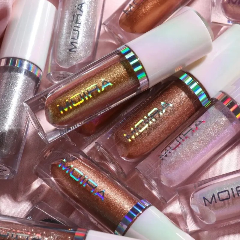 Sombra Líquida Moira Cosmetics Con Glitter Diamond Daze Tono 02