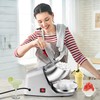 VIVOHOME Electric Ice Crusher Shaver Dual Blades Snow Cone Maker
