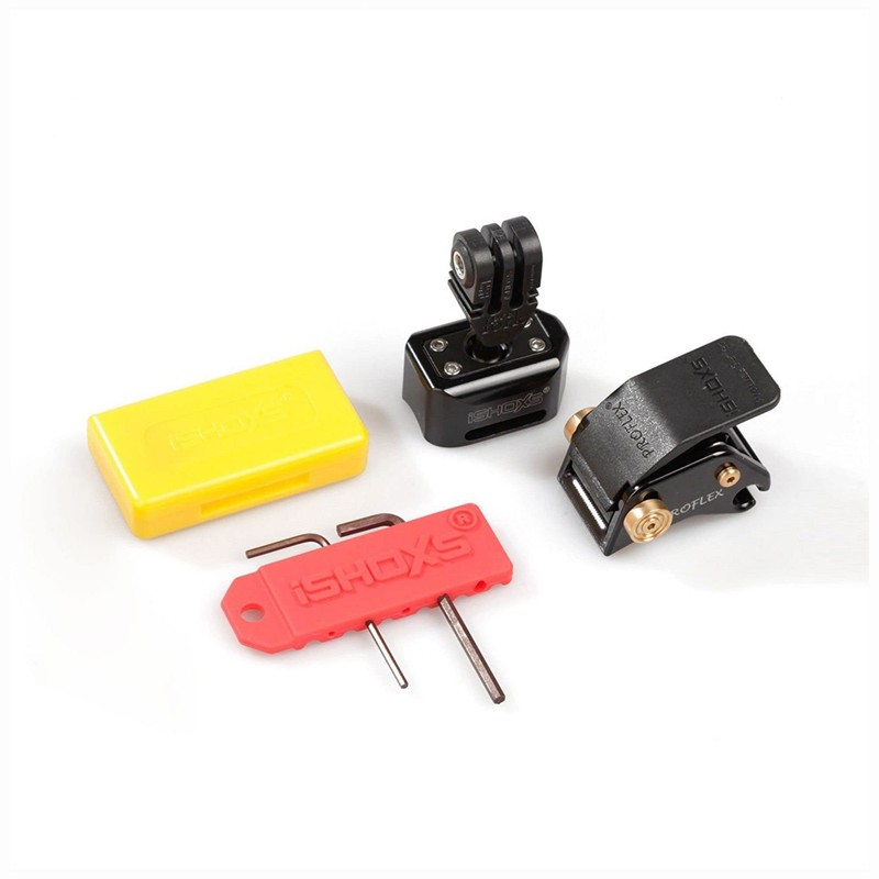 iSHOXS Proflex Action Cam Mount | Firm, Vibration-Absorbing Hold &