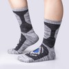 YUEDGE Moiture Wicking Mens Socks Anti Sweat Work Socks Mid