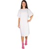 Careoutfit Hospital Gown Back Tie - Blue or White -