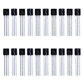20x MCP1700-3302E/TO-92 LDO Linear Voltage Regulator 3-Terminals 250mA Fixed Output Voltage Nom. 3.3V Through Hole