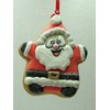 New Santa Claus Frosted Cute Sugar Cookie Christmas Tree Ornament