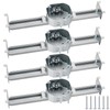 Tandefio 4 Pcs Adjustable Ceiling Fan Bracket Ceiling Mounting Bracket