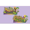 Mardi Gras Float Props Party Accessory (1 count) (2/Pkg)