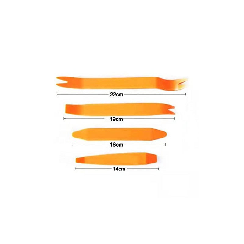 4Pcs Car Trim Removal Pry Tool,Trim Removal Tool Kit for