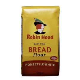 Smucker Foods of Canada Corp. Robin Hood, Best For Bread, Homestyle White Flour, 5kg/11lbs,