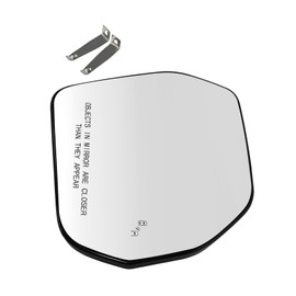 Zieichy Passenger Side Replacement Mirror Glass Compatible with Toyota Tundra 2022-2025, Sequoia 2022-2025, Heated with Blind Spot Without Auto Dimming, 87902-0C020, 879020C020