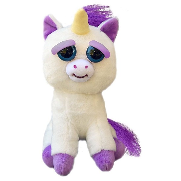 Feisty Pets Glenda Glitterpoop the Unicorn that Turns Feisty with a Squeeze