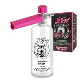 H.O.W DETAILING 1L Snow Foam Cannon, Car Foam Sprayer for Pressure Washer with 1/4'' Quick Connector & Adjustable Spray Nozzle