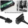 Create idea 2Pcs Mini 4Pin to SATA Power Cables Mini