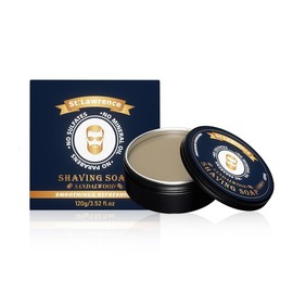AppXynn Shaving Soap for Men, Hydrating Shave Soap, Shave Bar for Soft, Smooth Skin, Sandalwood