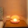 IMIKEYA Shell Pearl Light LED Ceramics Desktop Lamp Portable Pearl