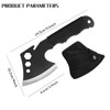 Veectgoo Lightweight Tactical Hatchets Small Camping Backpacking Axe with Nylon