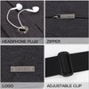 TINYAT Crossbody Bag for Men Waterproof Messenger Bag with 3
