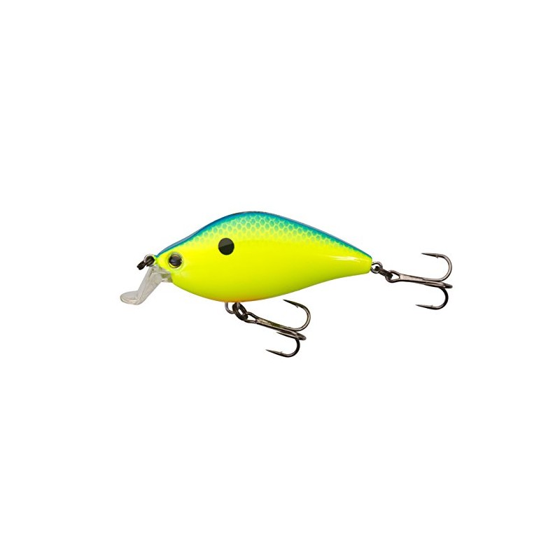 Yo-Zuri F1141 BCL 3DS Schwimmender Tauchköder, 6,4 cm, Blaue Rückseite,