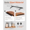 BATODA Acacia Wood Corner Floating Shelves 17" x 12"– Corner