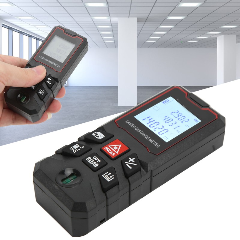 RICHMETERS Laser Distance Measure Meter ± 1.5 mm Accurate Laser