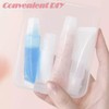 40Packs 15ML Empty Lip Gloss Tubes Clear Squeeze Lip Containers