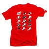 SNELOS Retro High Top Sneaker Tees - Premium Basketball T-Shirts