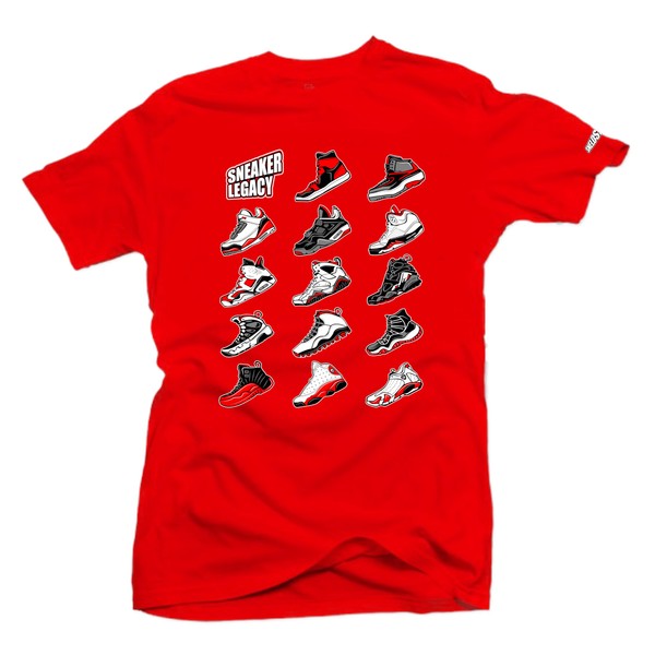 SNELOS Retro High Top Sneaker Tees - Premium Basketball T-Shirts