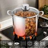 P&P CHEF 8 Quart Stock Pot with Lid, 8 Qt